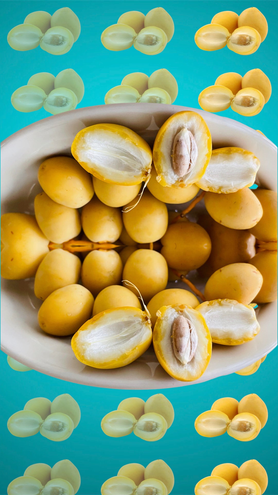 Yellow Khalal Barhi Dates
